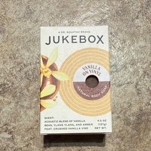 Dr. Squatch Jukebox Vanilla on Vinyl Natural Body Soap